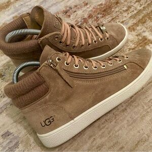 UGG Tan High Top Sneakers